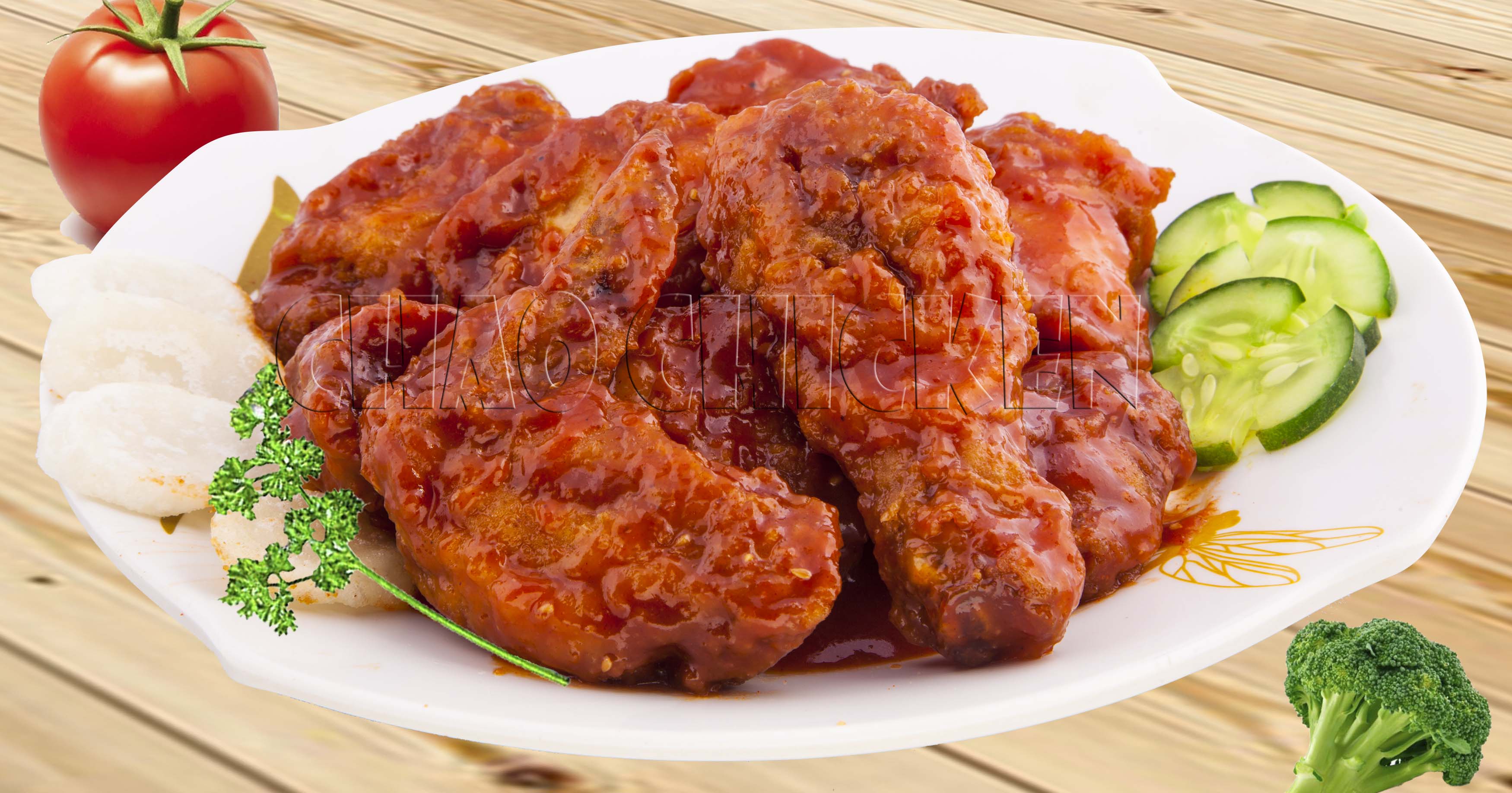Gà xốt Hàn Quốc